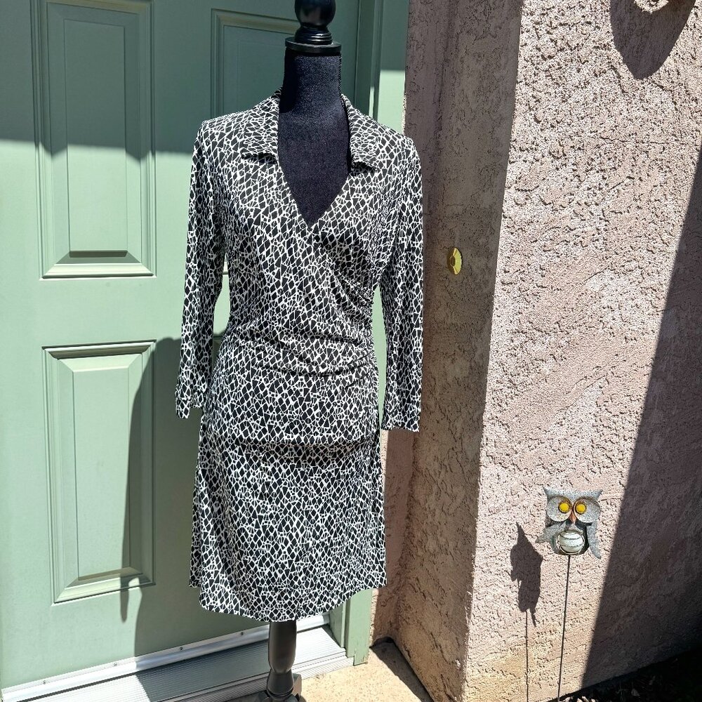 Laundry by Design Black and White Dress – Size 6